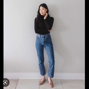 Everlane Curvy 90’s cheeky jeans NWT